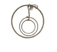 NATALE CORONA CERCHIO GHIRLANDA IN CORDA DA DECORARE, 3 PEZZI: 40 CM, 25 CM, 20 CM. DECORAZIONE NATALIZIA - VENDITA RELATIVA AL TRIS COMPLETO.