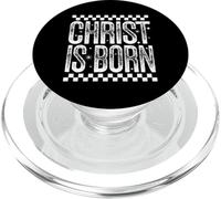 Natale cristiano vacanza Gesù Cristo è nato Retro PopSockets PopGrip per MagSafe
