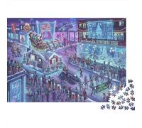 Natale Cyber del Futuro Puzzle 1000 Pezzi,Gioco Educativo,Sfida Impossibile,dai 14 Anni,Adulti E Ragazzi,Cartone Di Qualità,Decorazione Casa,Idea Regalo,Antistress 38x26cm