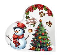 Natale Decorazioni Casa Particolari 4in Acrilico Natale Ornamenti Acrilici Cuore Acrilico Vuoto Ornamenti Acrilici Per La Mamma Per La Mia Mamma Cuore Segno Figlia Un A Forma Di Artigianato