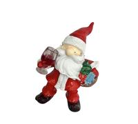 Natale Decors Resin Clausole Babbo Natale Statue Centrotavola per Figurine Decorative Natalizie per Le Clausole Natalizie Statue da Tavolo Centrotavola da Tavolo