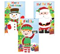 Natale Dei Bambini Bottino Festa Borsa/Piñata/Regali 12 Mini Notebook