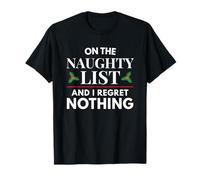 Natale Divertente, sulla Lista dei Cattivi e Non Mi pento Nulla Maglietta