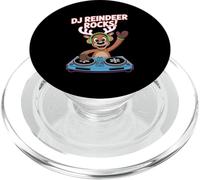 Natale Dj Renna Rocks Allegria Festiva PopSockets PopGrip per MagSafe