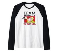 Natale Ed, EDD n Eddy Team Naughty Maglia con Maniche Raglan