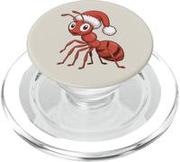 Natale Fuoco Formica Entomologo Insetto Natale PopSockets PopGrip per MagSafe