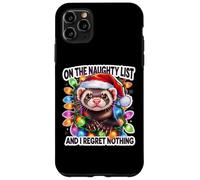Natale furetto sulla lista dei cattivi e non rimpiango nulla Custodia per iPhone 11 Pro Max
