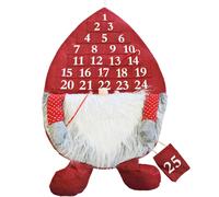 Natale Gonk Calendario Avvento 24 Tessuto Tasche Aggiungi il Tuo Delizie