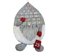 Natale Gonk Calendario Avvento 24 Tessuto Tasche Aggiungi il Tuo Delizie