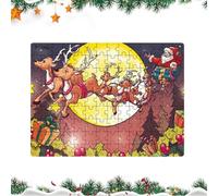 Natale,Grande Babbo Natale di Natale Desiderio - Christmas Jigsaw Puzzle Gioco Educativo per bambini da 2 a 8 anni Regalo di compleanno