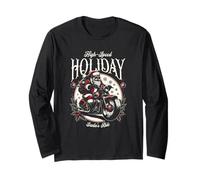 Natale - High Speed Holiday Santa's Ride Maglia a Manica