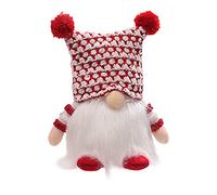 Natale illuminato Babbo Natale svedese Tomte gnomi scandinavo nordico per D Tmas