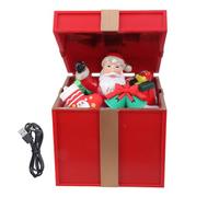 Natale Illuminato Music Boxes Builts In Carols Costruzione PC Due Alimentatori Per Camera Da Letto Ufficio Decorazione Natale Melodys Scatole luminose