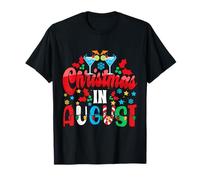 Natale in Agosto Ciao Estate Vacanza al Mare Maglietta