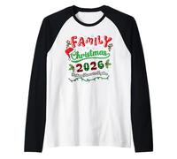 Natale in Famiglia 2026 Fare Memoria Natale Plaid Maglia con Maniche Raglan