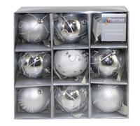 Natale Infrangibile Decorazioni Albero Argento - Scelta Design