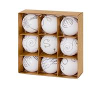 Natale Infrangibile Decorazioni Albero Bianco - Scelta Design