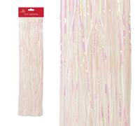 Natale Iridescente Lametta Fili Decorazione Albero - Colore a Scelta