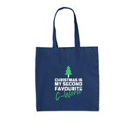 Natale Is My Second Favourite C-Word - Borsa Tote IN Tela - Divertente