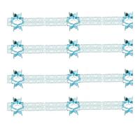 Natale Lamina Soffitto Decorazioni - Blu Ghiaccio Confezione 4 30cm X 2.7M