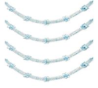 Natale Lamina Soffitto Decorazioni Blu Ghiaccio Ghirlande E Appendini - Scelta