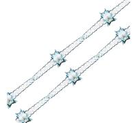Natale Lamina Soffitto Decorazioni Blu Ghiaccio Ghirlande E Appendini - Scelta