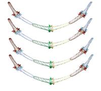Natale Lamina Soffitto Decorazioni Multicolore - Set 4 15cm X 2.7M Ghirlande