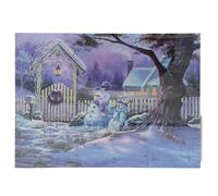 Natale LED Tela Luce Immagine Fino Decorazione 30cm x 40cm - Scegli il Disegno
