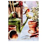 Natale LED Tela Luce Immagine Fino Decorazione 30cm x 40cm - Scelta Design