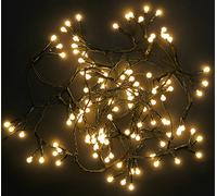 NATALE - LUCI LED GRANDE INT/EST 120LED BIANCO CALDO MAURER