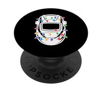 Natale Luci Maschera Da Saldatura Saldatore MIG Metallo PopSockets PopGrip Adesivo