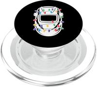 Natale Luci Maschera Da Saldatura Saldatore MIG Metallo PopSockets PopGrip per MagSafe