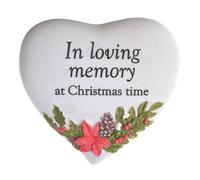 Natale Memorial Cuore Placca Da Thoughts Of You - Tomba - Scelta Design