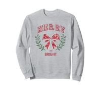 Natale Merry And Bright Bow Felpa