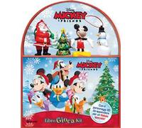 Natale. Mickey & friends. Libro gioca kit. Con 4 personaggi in 3D. Con scenario