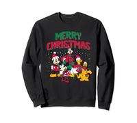 Natale Mickey Mouse Merry Christmas Characters Felpa
