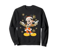 Natale Mickey Mouse Merry Christmas Gold Felpa
