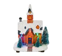 Natale Mini LED Villaggio Scena Luce Fino Decorazione - Batteria - Scelta Design