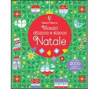 Natale. Mosaici attacca e stacca. Ediz. a colori
