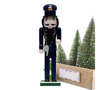 NATALE NAMBINE - Figura Della Bambola Di Nocciola Del Poliziotto Da 14 Pollici | Ornamenti Di NATALE NAMBER Per Decorazioni Natalizie, Festa Del Festival, Decorazioni Per La Casa, Display Per Feste E