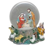 Natale Natività Scena Mini Neve Globo Sfera D'Acqua - Scelta Design