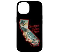 Natale nel Golden State California Custodia per iPhone 14