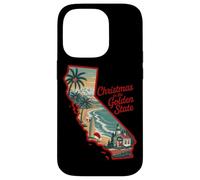 Natale nel Golden State California Custodia per iPhone 14 Pro