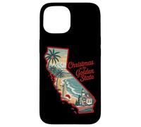 Natale nel Golden State California Custodia per iPhone 15
