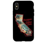 Natale nel Golden State California Custodia per iPhone X/XS