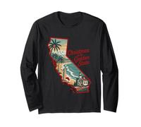 Natale nel Golden State California Maglia a Manica