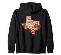 Natale nella Celebrazione dello Stato della Stella solitaria Felpa con Cappuccio