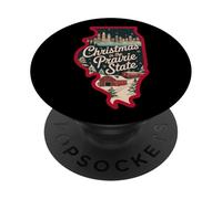 Natale nella prateria stato Illinois Magia PopSockets PopGrip Adesivo
