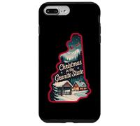 Natale nella scena invernale dello stato di granito Custodia per iPhone 7 Plus/8 Plus