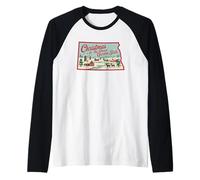 Natale nello Stato del Giardino della Pace Maglia con Maniche Raglan